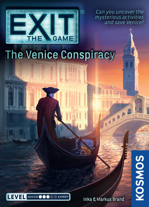 Board Games Thames and Kosmos - EXIT - The Venice Conspiracy - Cardboard Memories Inc.