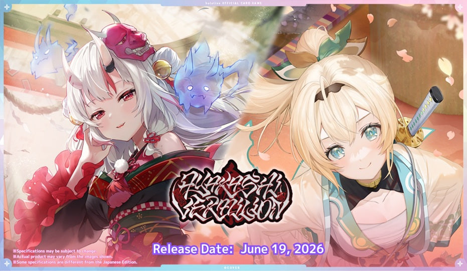 Trading Card Games Bushiroad - Hololive Card Game - Ayakashi Vermilion - Booster Box - Pre-Order June 19th 2026 - Cardboard Memories Inc.