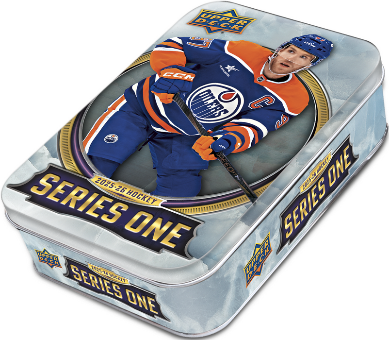 Sports Cards Upper Deck - 2025-26 - Hockey - Series 1 - Tin - Cardboard Memories Inc.