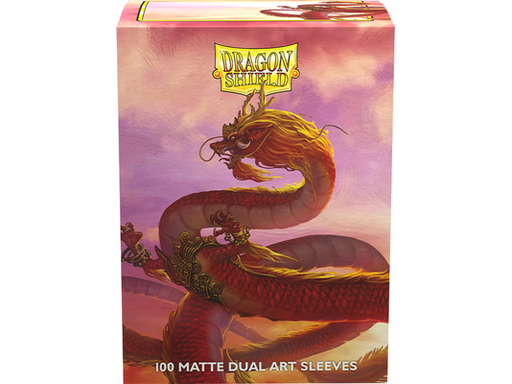Supplies Arcane Tinmen - Dragon Shield Art Sleeves - Year of the Dragon 2024 - Matte Standard - Package of 100 - Cardboard Memories Inc.