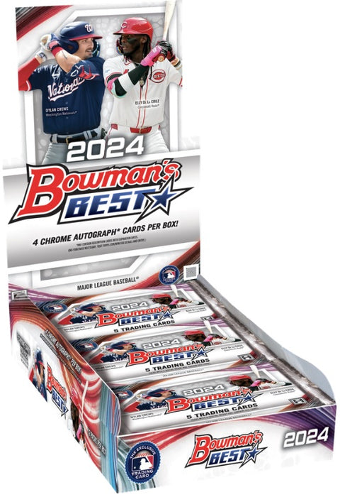 Sports Cards Topps - 2024 - Baseball - Bowmans Best - Trading Card Hobby Box - Cardboard Memories Inc.