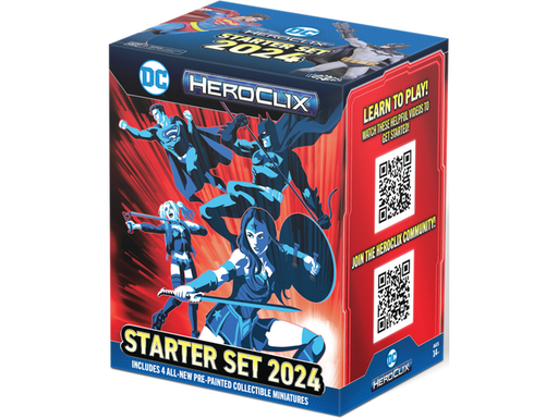 Collectible Miniature Games Wizkids - DC - HeroClix - 2024 - Starter Set - Cardboard Memories Inc.