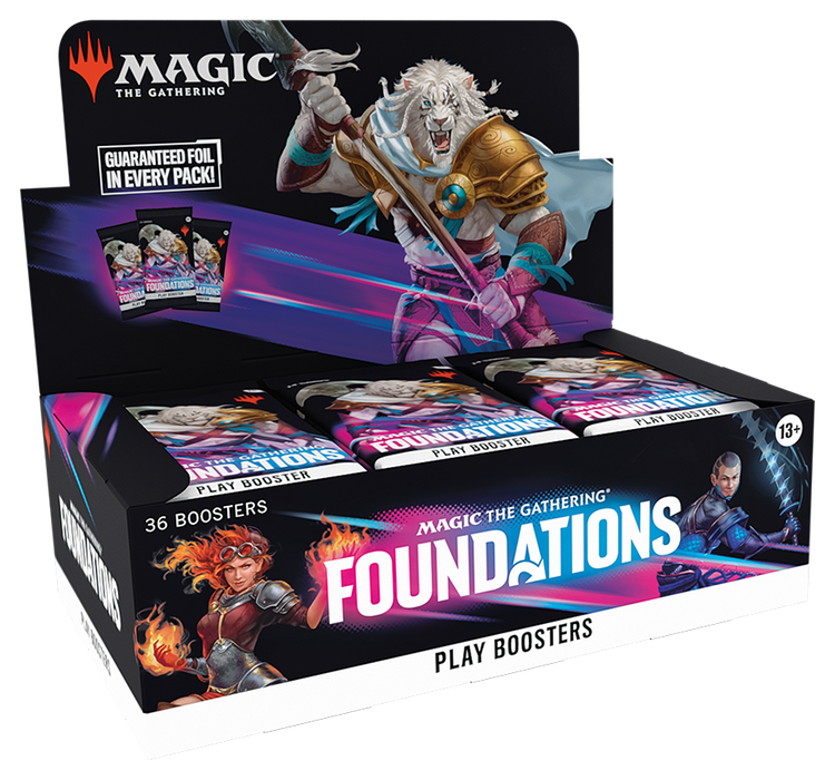 Trading Card Games Magic the Gathering - Foundations - Play Booster Box - Cardboard Memories Inc.