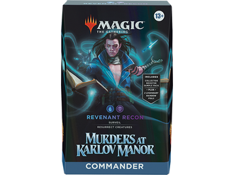 Trading Card Games Magic the Gathering - Murders at Karlov Manor - Commander Deck - Revenant Recon - Cardboard Memories Inc.