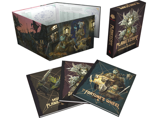 Role Playing Games Wizards of the Coast - Dungeons and Dragons - 5th Edition - Planescape Adventures in the Multiverse - Alternate Hardcover - Cardboard Memories Inc.