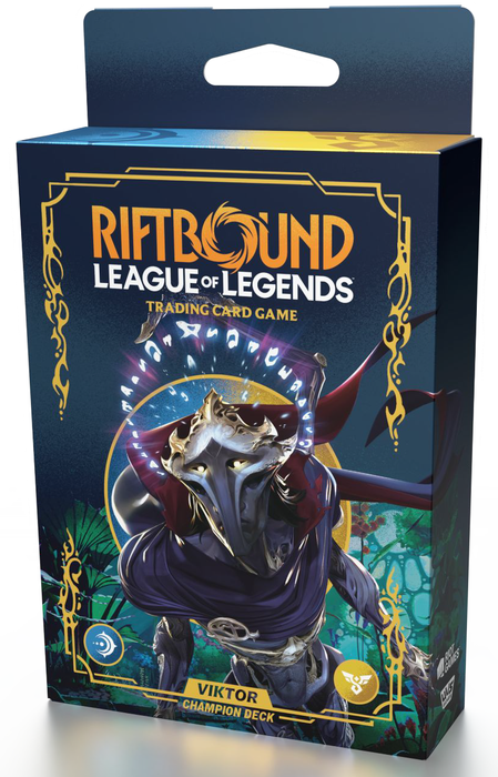 Riftbound - League of Legends - Origins - Champion Deck - Mind and Order - Viktor - Cardboard Memories Inc.