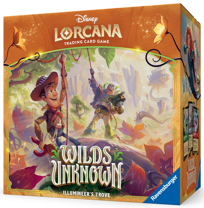 Supplies Disney - Lorcana - Wilds Unknown - Illumineers Trove - Cardboard Memories Inc.