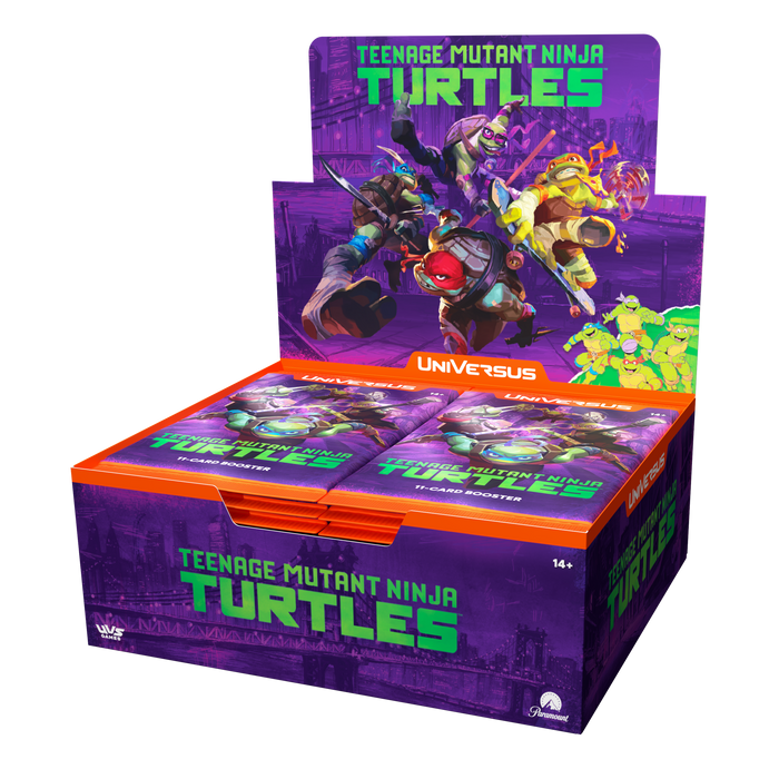 Trading Card Games UVS Games - Teenage Mutant Ninja Turtles - Booster Box - Cardboard Memories Inc.
