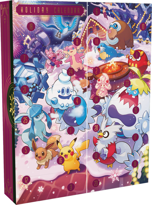 Trading Card Games Pokemon - 2025 - Holiday Calendar Box - Cardboard Memories Inc.
