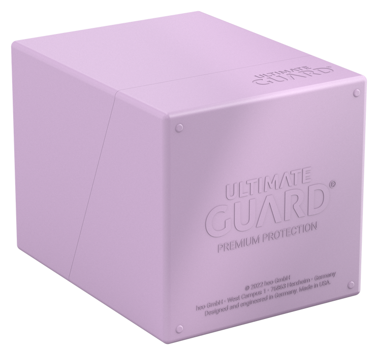 Supplies Ultimate Guard - Boulder Deck Case - Pastel Solid - Lavender Purple - 100 - Cardboard Memories Inc.