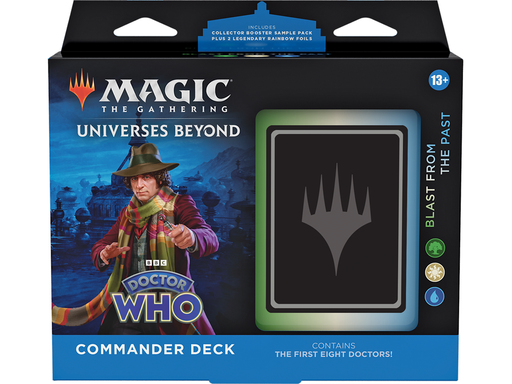 Trading Card Games Magic the Gathering - Dr Who - Commander Deck - Blast from the Past - Cardboard Memories Inc.