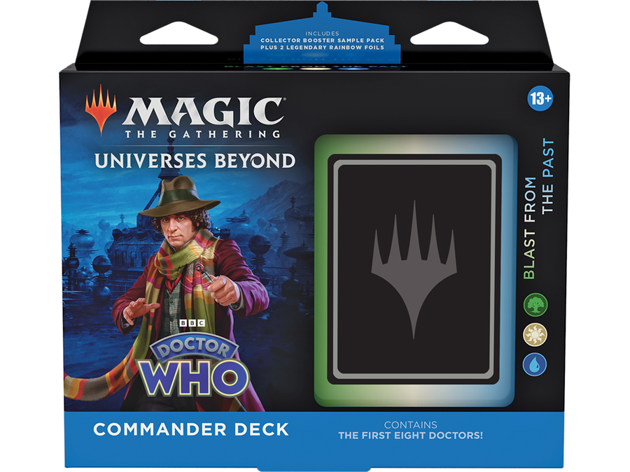 Trading Card Games Magic the Gathering - Doctor Who - Commander Deck - Blast from the Past - Cardboard Memories Inc.