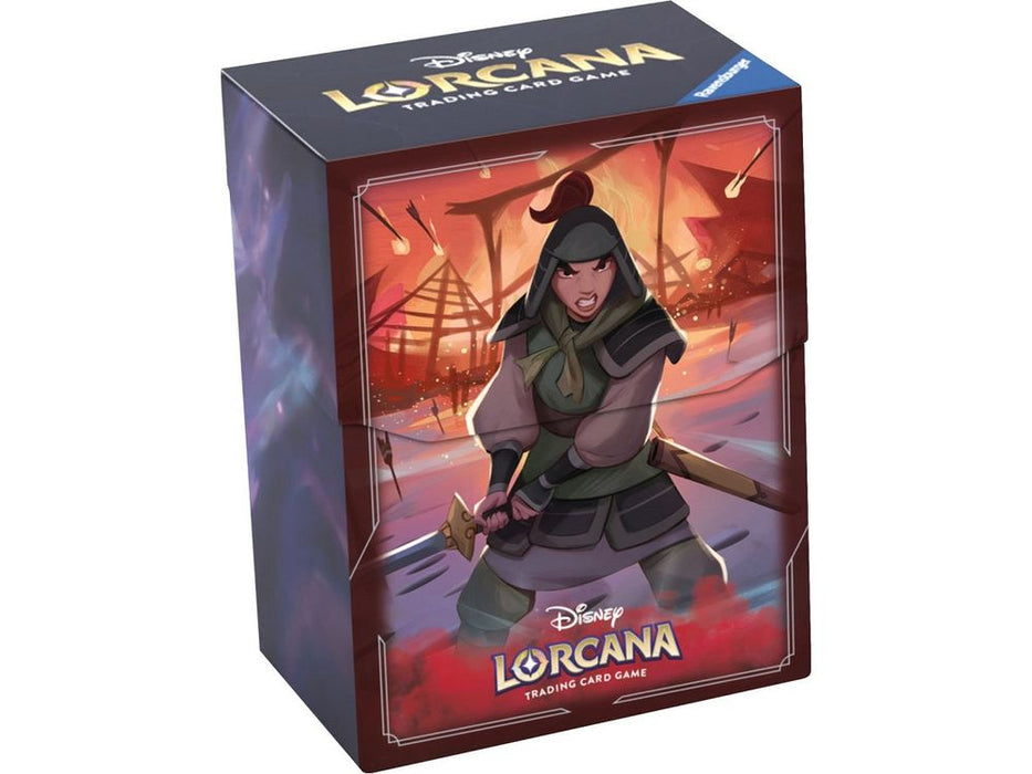 Supplies Disney - Lorcana - Deck Box - Mulan - Cardboard Memories Inc.