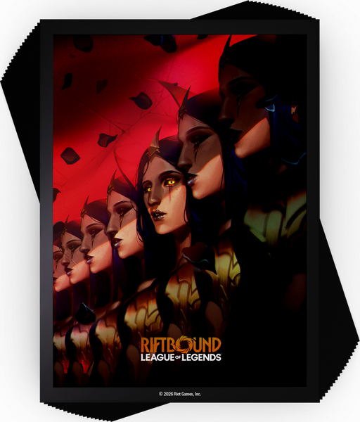 Riftbound - League of Legends - Unleashed - Art Sleeves - Leblanc - 100 Count - Pre-Order May 8th, 2026 - Cardboard Memories Inc.