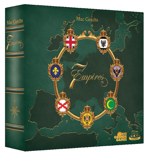 Board Games Rio Grande Games - 7 Empires - Cardboard Memories Inc.