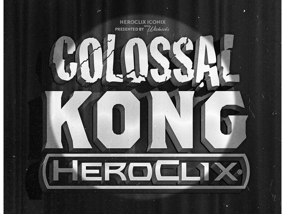 Collectible Miniature Games Wizkids - HeroClix - Iconix - Colossal Kong - Cardboard Memories Inc.