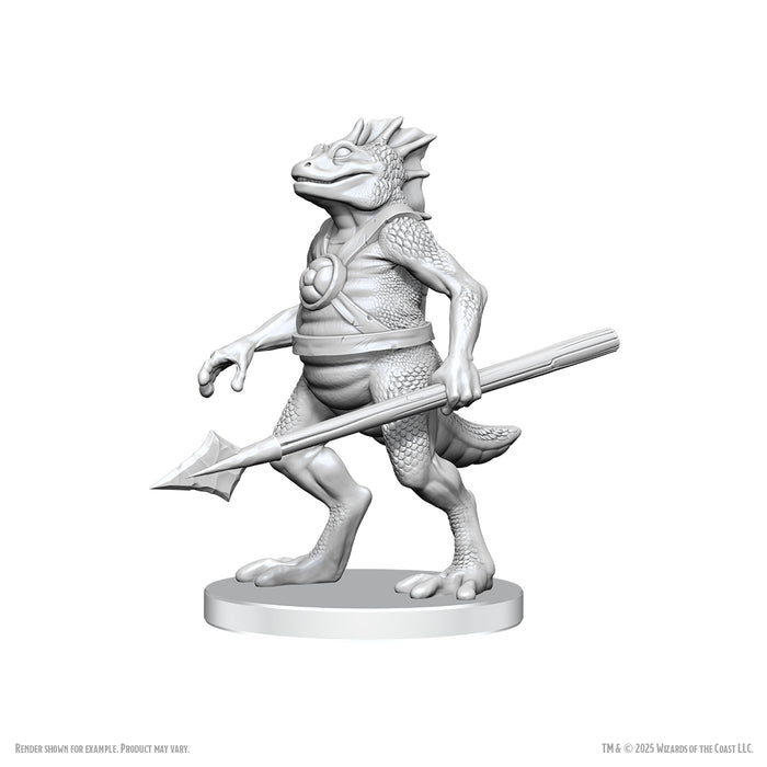 Role Playing Games Wizkids - Dungeons and Dragons - Unpainted Miniature - Nolzur’s Marvelous Miniatures - Classic Troglodyte - 90777 - Cardboard Memories Inc.