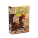Supplies Arcane Tinmen - Dragon Shield Sleeves - Japanese Size - Matte - Amber - Package of 60 - Cardboard Memories Inc.