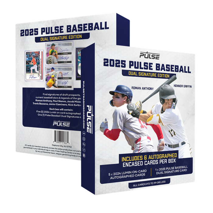 Sports Cards Pulse - 2025 - Baseball - Dual Signature - Pre-Order TBA - Cardboard Memories Inc.