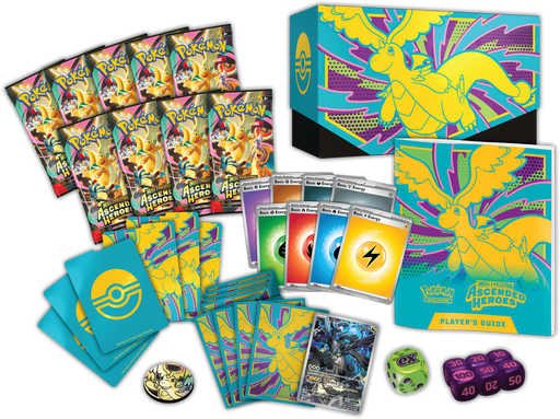 Trading Card Games Pokémon - Mega Evolution - Ascended Heroes - Elite Trainer Box - Pre-Order February 20th 2026 - Cardboard Memories Inc.
