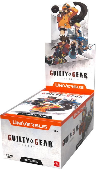 Trading Card Game UVS Games - Guilty Gear - Strive - Blitz Booster Box - Pre-Order December 5th 2025 - Cardboard Memories Inc.