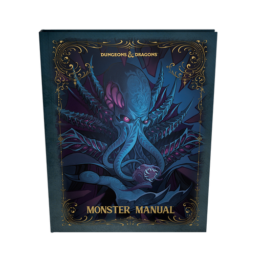 Role Playing Games Wizards of the Coast - 2024 - Dungeons and Dragons - 5th Edition - Monster Manual - Alternate Cover - Cardboard Memories Inc.