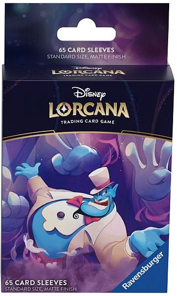 Supplies Disney - Lorcana - Sleeves - Genie - Cardboard Memories Inc.