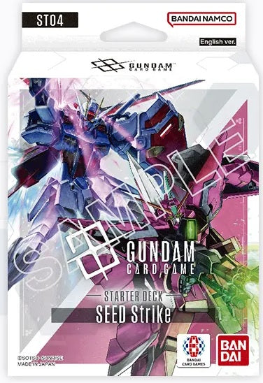 collectible card game Bandai - Gundam Card Game - ST-04 - Seed Strike - Starter Deck - Cardboard Memories Inc.