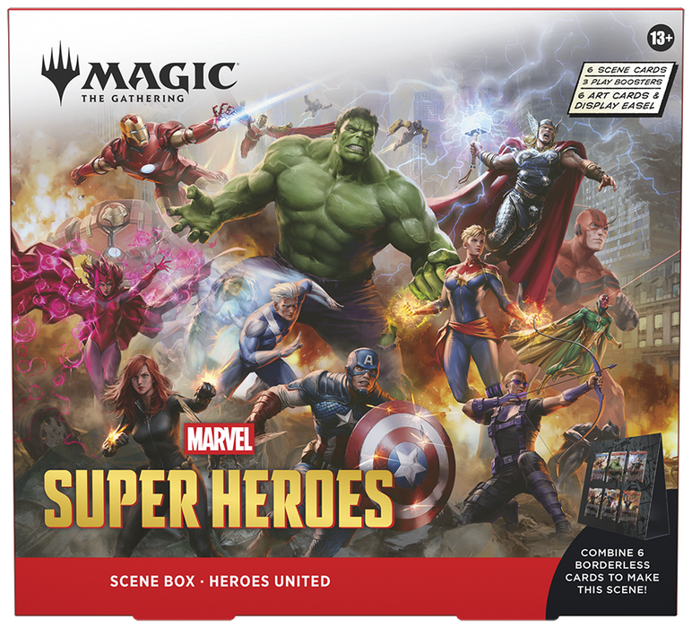 Magic the Gathering - Marvel Super Heroes - Scene Box - Heroes United