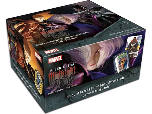 Trading Card Games Upper Deck - Fleer Ultra - Marvel - Midnight Sons - Hobby Box - Cardboard Memories Inc.