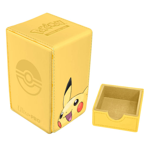 Supplies Ultra Pro - Pokémon - Deck Box - Alcove Tower - Pikachu 2025 - Cardboard Memories Inc.