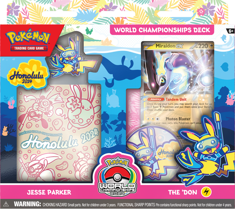 Trading Card Games Pokemon - 2024 World Championships Deck - Jesse Parker The Don - Cardboard Memories Inc.