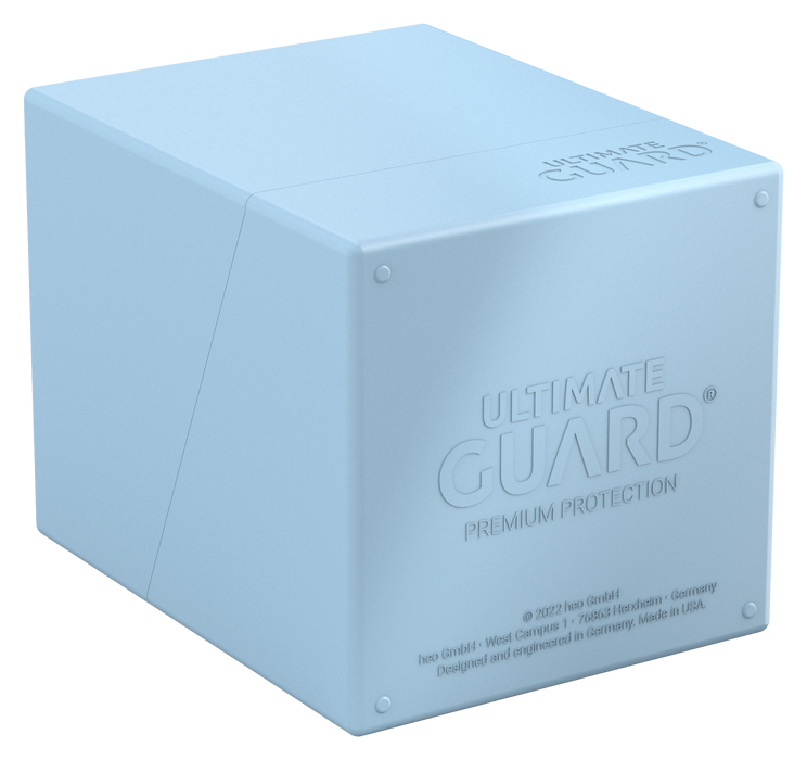Supplies Ultimate Guard - Boulder Deck Case - Pastel Solid - Baby Blue - 100 - Cardboard Memories Inc.