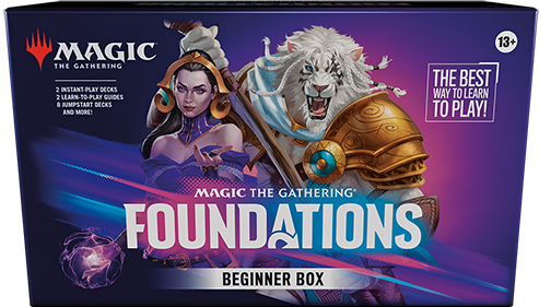 Trading Card Games Magic the Gathering - Foundations - Learn to Play Beginner Box - Cardboard Memories Inc.