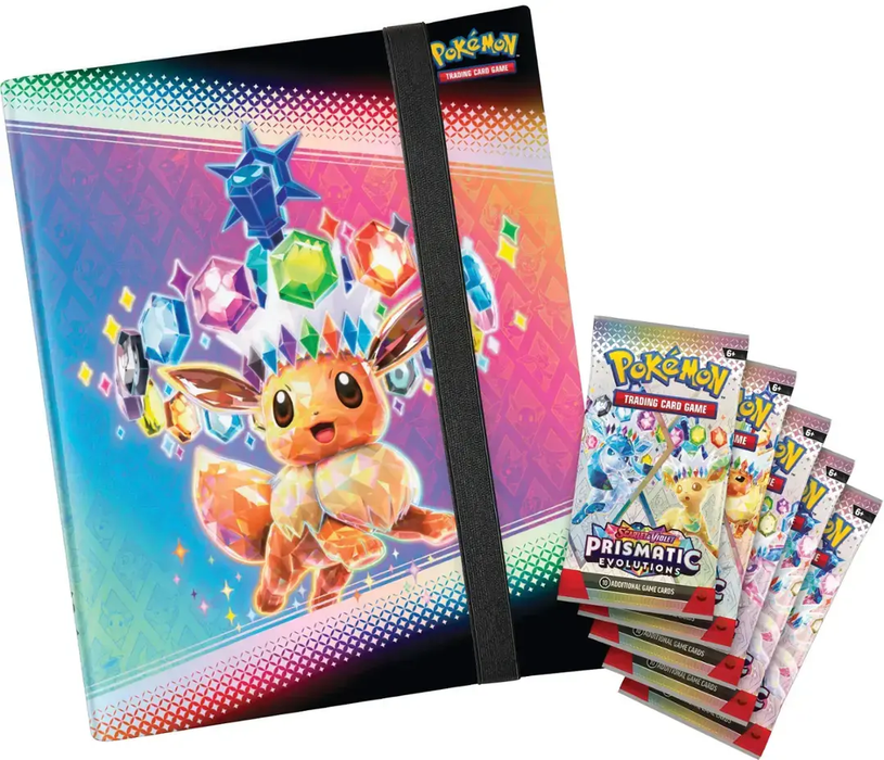Trading Card Games Pokemon - Scarlet and Violet - Prismatic Evolutions - Binder Collection - Cardboard Memories Inc.