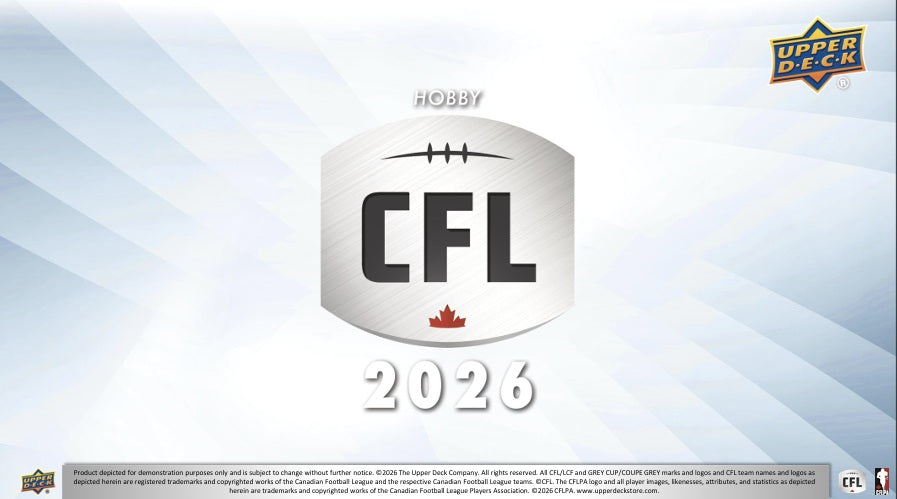 Upper Deck - 2026 - CFL Football - Hobby Box - Pre-Order
