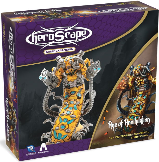 Collectible Miniature Games Renegade Game Studios - Heroscape - Scavorith Lord of Ruin - Army Expansion - Cardboard Memories Inc.