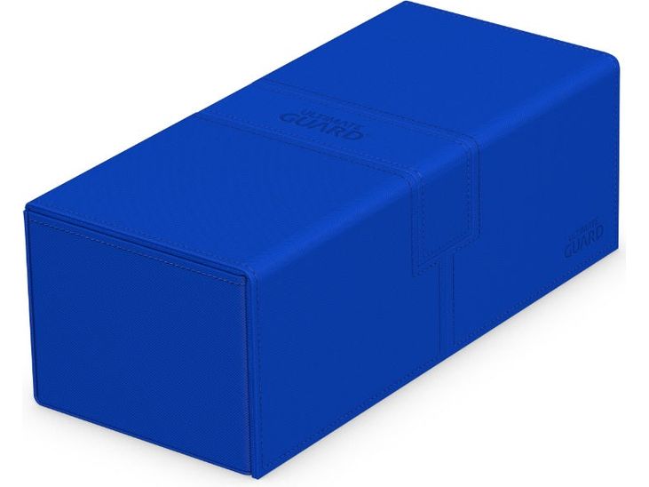 Supplies Ultimate Guard - Twin Flip N Tray Deck Case - Monocolor Blue - 266+ - Cardboard Memories Inc.