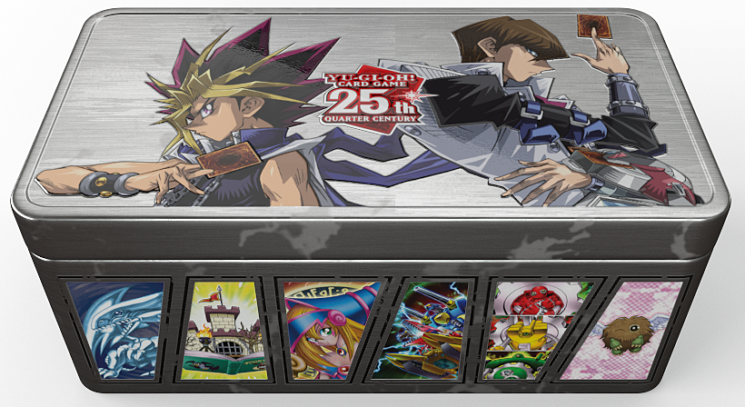 Konami - Yu-Gi-Oh! - 25th Anniversary Dueling Mirrors - Tin Cardboard Memories Inc. Konami - Yu-Gi-Oh! - 25th Anniversary Dueling Mirrors - Tin Cardboard Memories Inc.