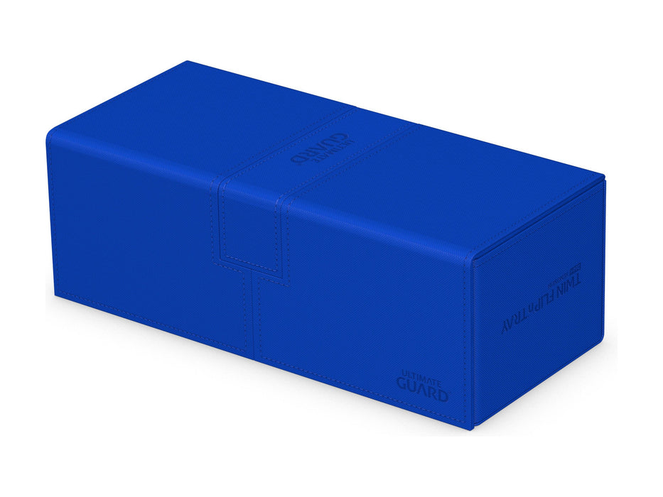 Supplies Ultimate Guard - Twin Flip N Tray Deck Case - Monocolor Blue - 266+ - Cardboard Memories Inc.