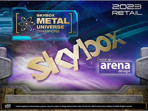 Sports Cards Upper Deck - 2023 - Skybox Metal Universe Champions - Blaster Box - Cardboard Memories Inc.