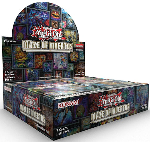 Trading Card Games Konami - Yu-Gi-Oh! - Maze of Muertos - Booster Box - Pre-Order February 20th 2026 - Cardboard Memories Inc.