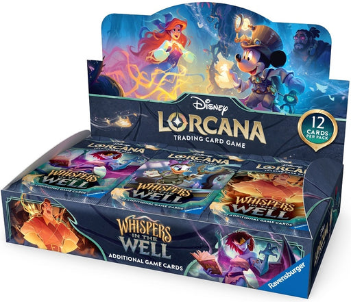 Trading Card Games Disney - Lorcana - Whispers in the Well - Booster Box - Cardboard Memories Inc.