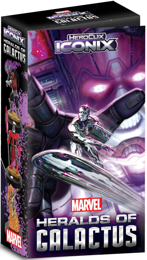 Collectible Miniature Games Wizkids - Marvel - HeroClix - Iconix - Heralds of Galactus - Cardboard Memories Inc.