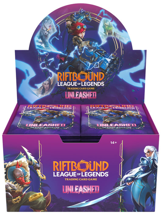 Riftbound - League of Legends Trading Card Game - Unleashed - Booster Box - Pre-Order May 8th, 2026 - Cardboard Memories Inc.
