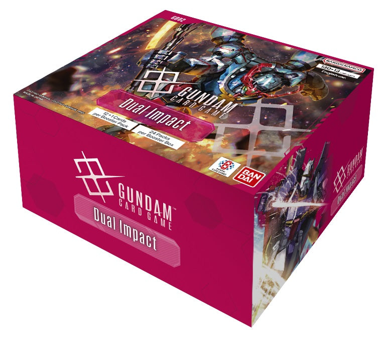 collectible card game Bandai - Gundam Card Game - GD-02 - Dual Impact - Booster Box - Cardboard Memories Inc.
