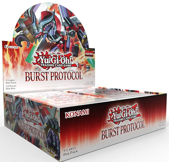 Trading Card Games Konami - Yu-Gi-Oh! - Burst Protocol - Booster Box - Pre-Order February 6th 2026 - Cardboard Memories Inc.
