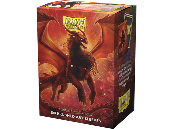 Supplies Arcane Tinmen - Dragon Shield Art Sleeves - Standard Size - Brushed Art - Constellations - Rowan - Package of 100 - Cardboard Memories Inc.