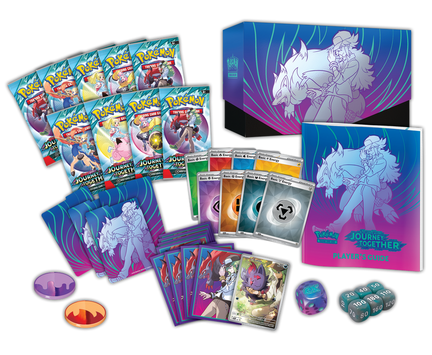 Trading Card Games Pokémon - Scarlet and Violet - Journey Together - Elite Trainer Box - Cardboard Memories Inc.