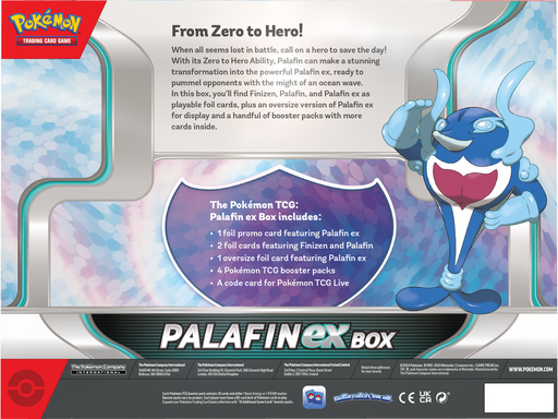 Trading Card Games Pokemon - Palafin - GX Box - Pre-Order June 21st 2024 - Cardboard Memories Inc.